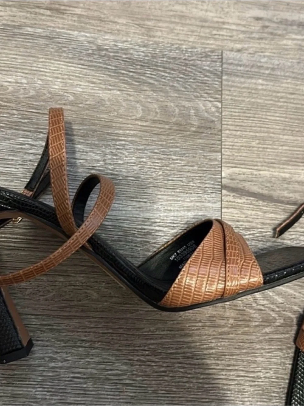 ASOS Tan Strappy High Heel Sandals